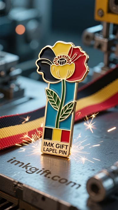 in984-Poppy-Bookmark-The-Flame-of-Life-Under-the-Belgian-Flag