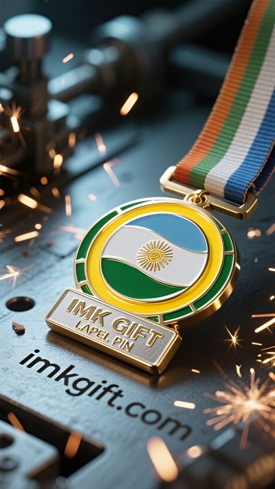 in985-Medalla-Saibo-Bandera-Roja-Brillante-La-Medalla-Eterna-que-Ilumina-la-Columna-Vertebral-de-la-Nación